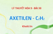 Tính chất vật lý, tính chất hóa học, cấu tạo phân tử Axetilen C2H2 và Ứng dụng - Hóa 9 bài 38